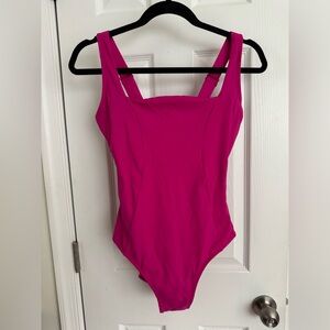 TA3 Swim - Elegant Pink One-Piece Swimsuit